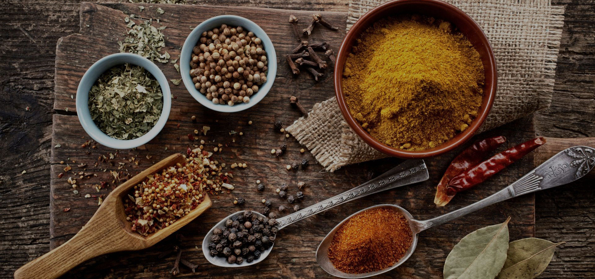 Indian Spices Banner Image